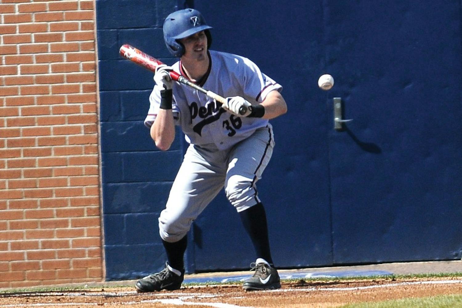 Senior Austin Bossart of Penn baseball was one of many Red and Blue athletes on display during a thrilling beginning to spring break.