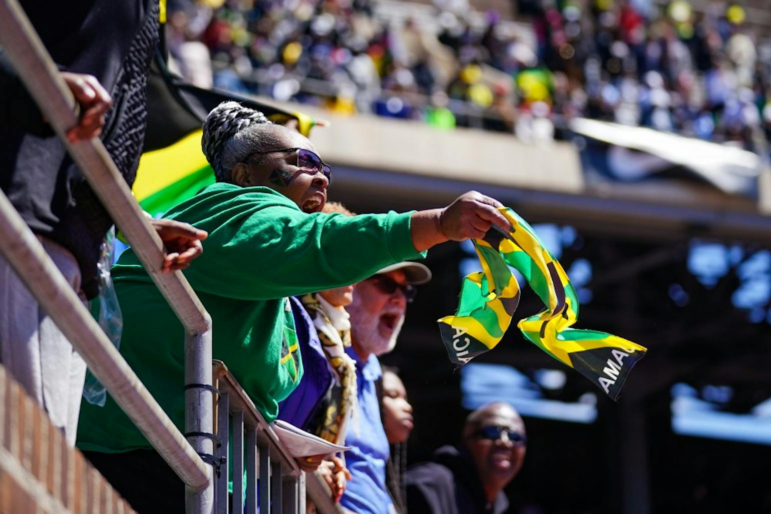 Penn Relays 2019 Jamaican Fans.jpg