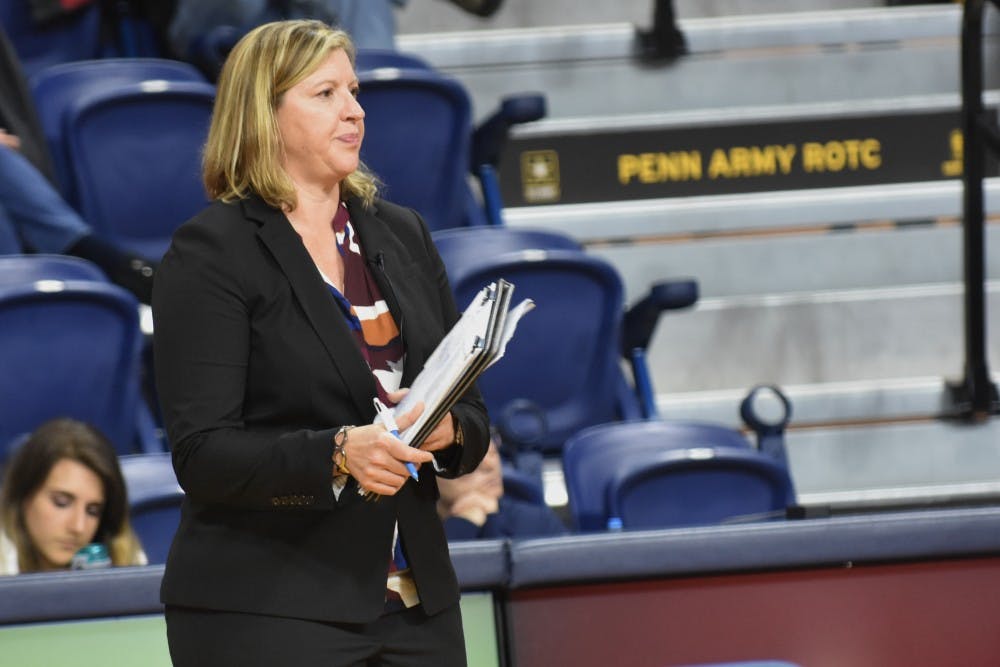 Penn volleyball coach Kerry Carr has had a lot of success on the court, but her biggest victory came off of it.