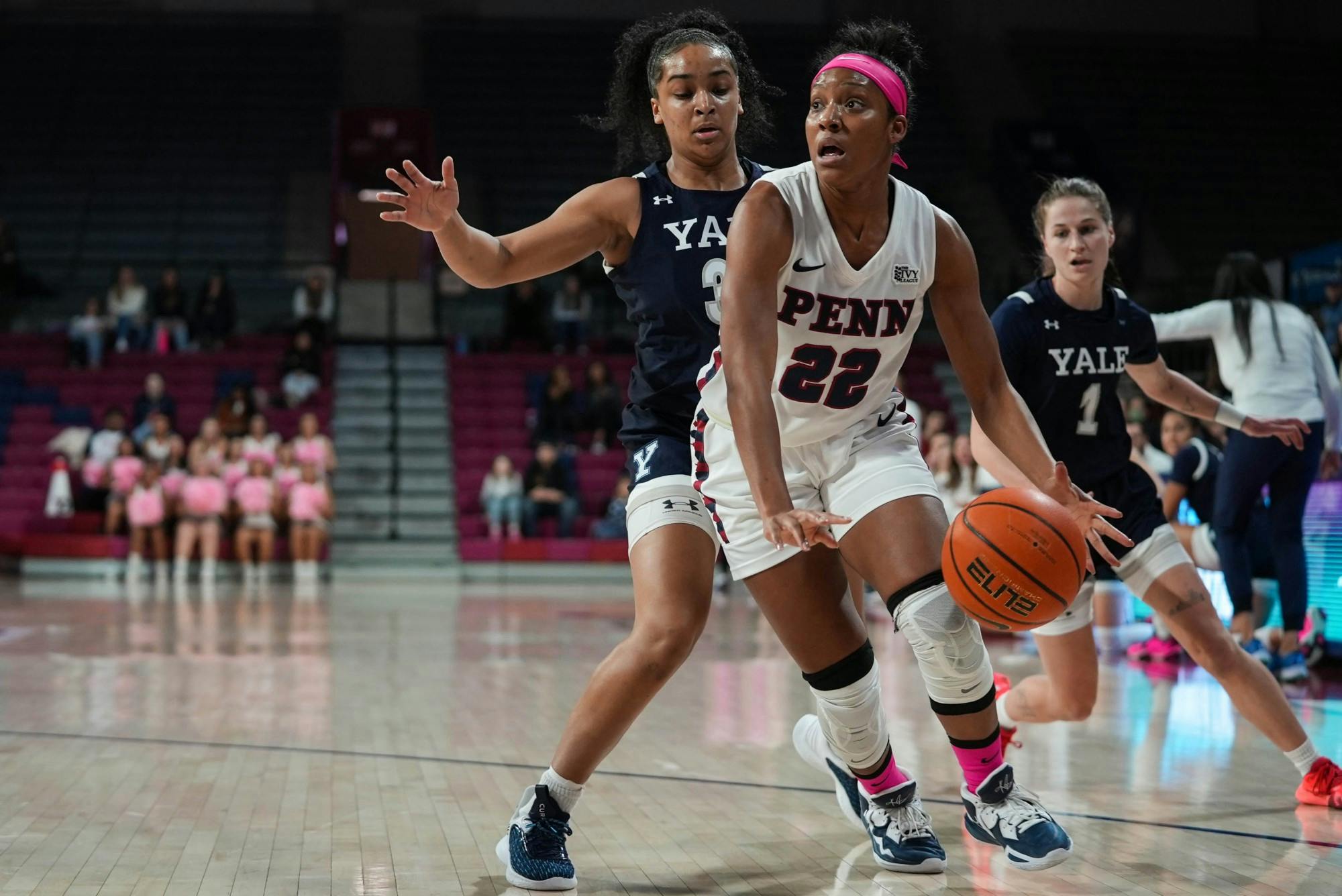 01-21-23 Women's Basketball vs Yale Sydnei Caldwell (Anna Vazhaeparambil)-01.jpg