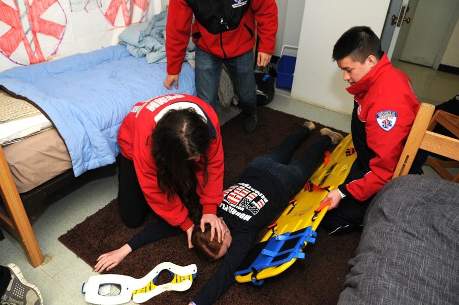 MERT trains before spring fling