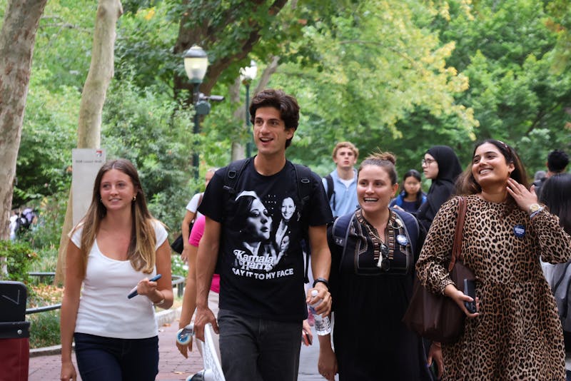 Jack Schlossberg visits Penn campus to promote voter registration, support Harris