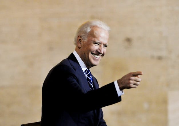 Joe Biden Speaking at 30th Street Station