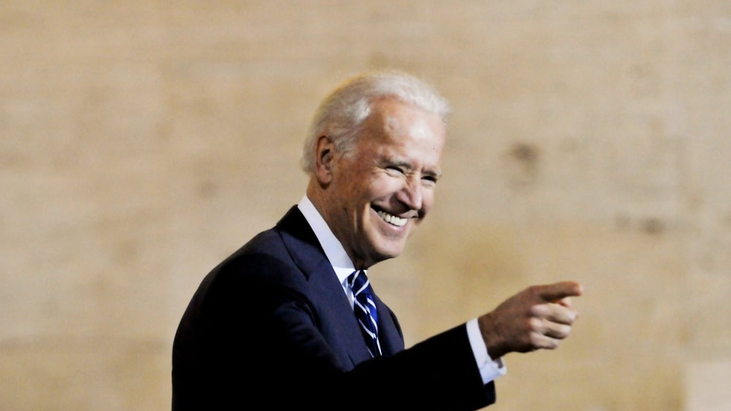 Joe Biden Speaking at 30th Street Station