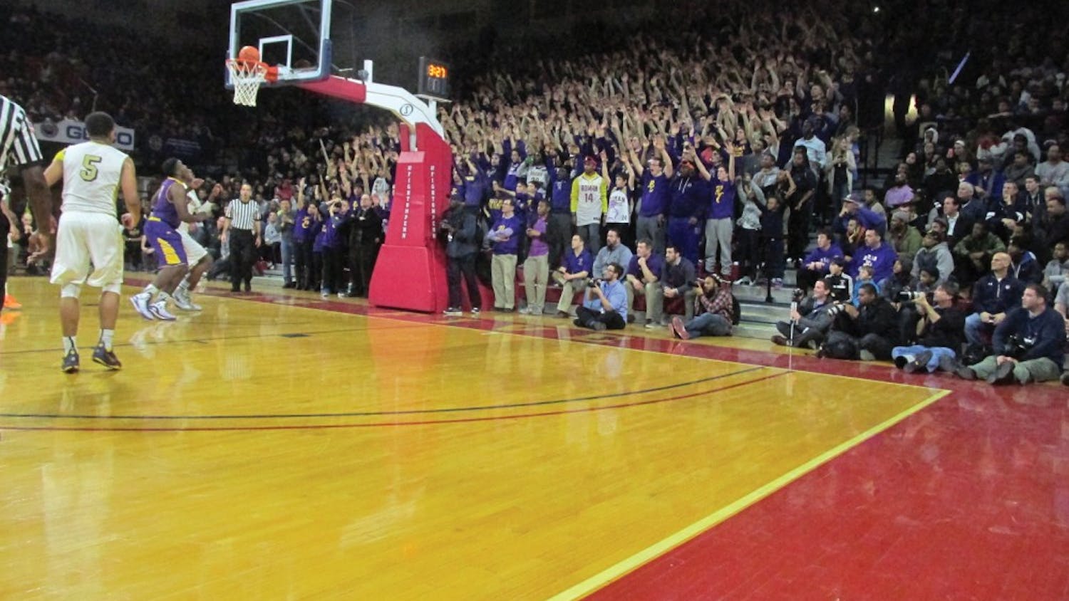 The Palestra has hosted Philadelphia Catholic League playoff games often since 1942.
