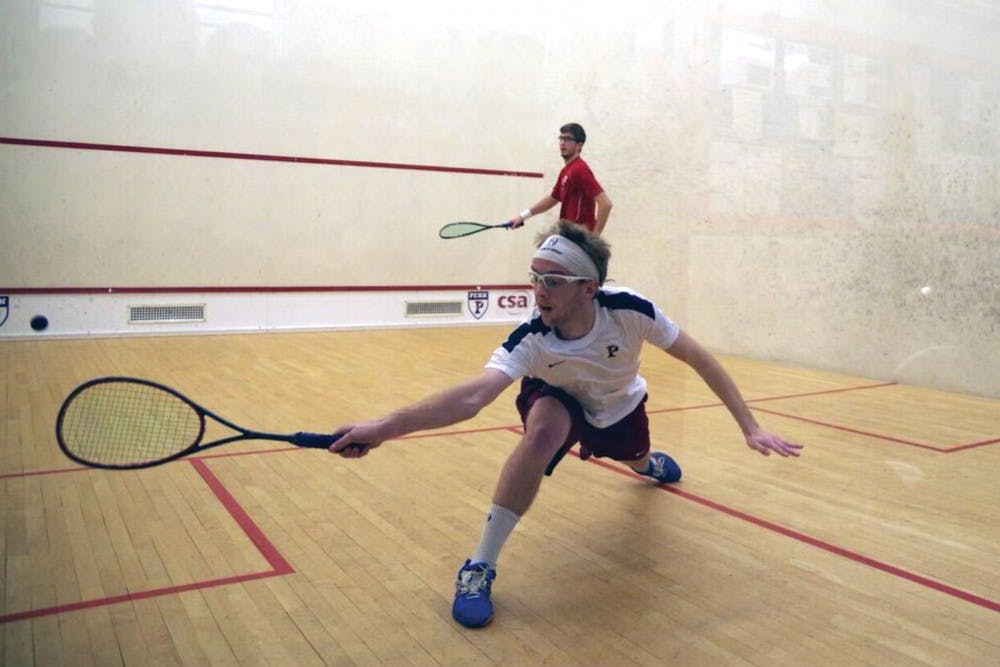 Penn squash's Max Reed has taken an unconventional path through the squash world, finding his own way and getting coaching wherever he could find it.