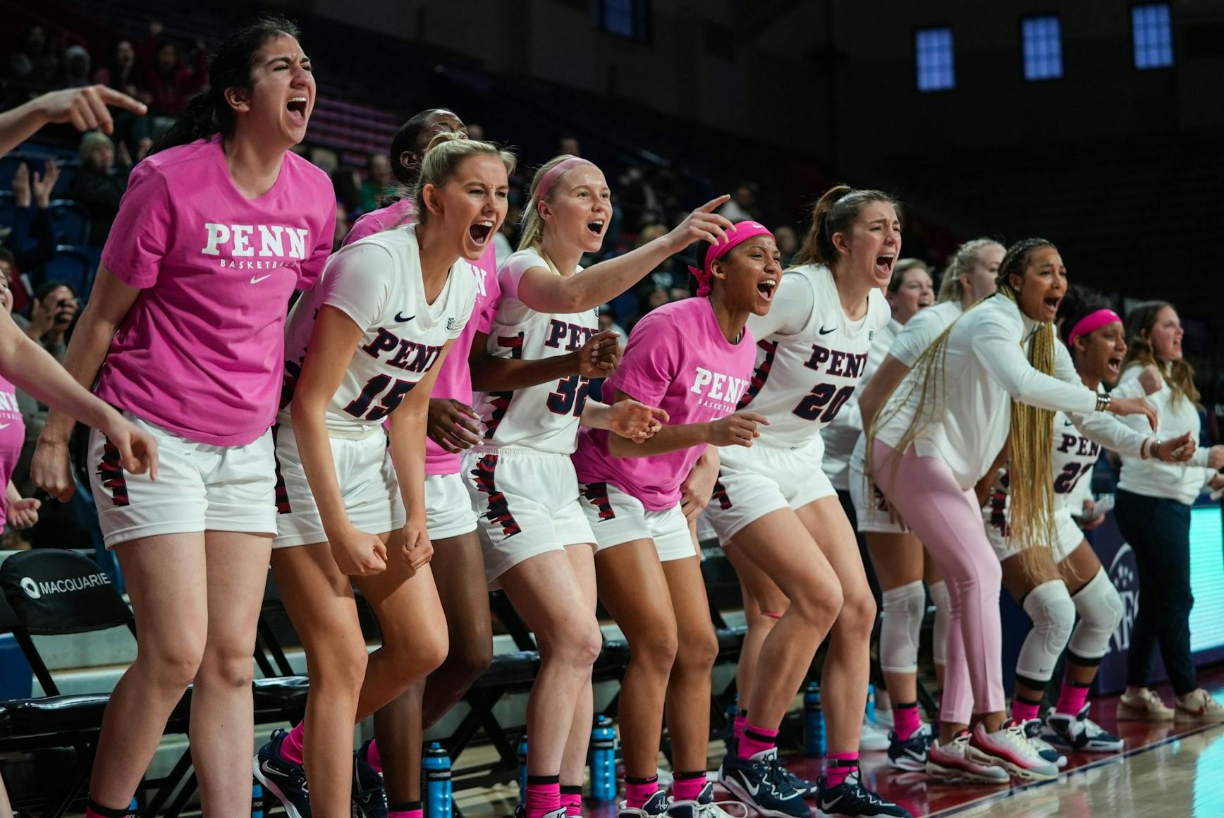 01-21-23 Women's Basketball vs Yale Team Sidelines (Anna Vazhaeparambil)-01.jpg