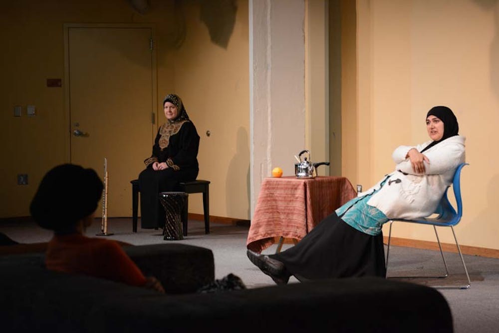 A one woman play dealing with the struggles of being a muslim american woman. 