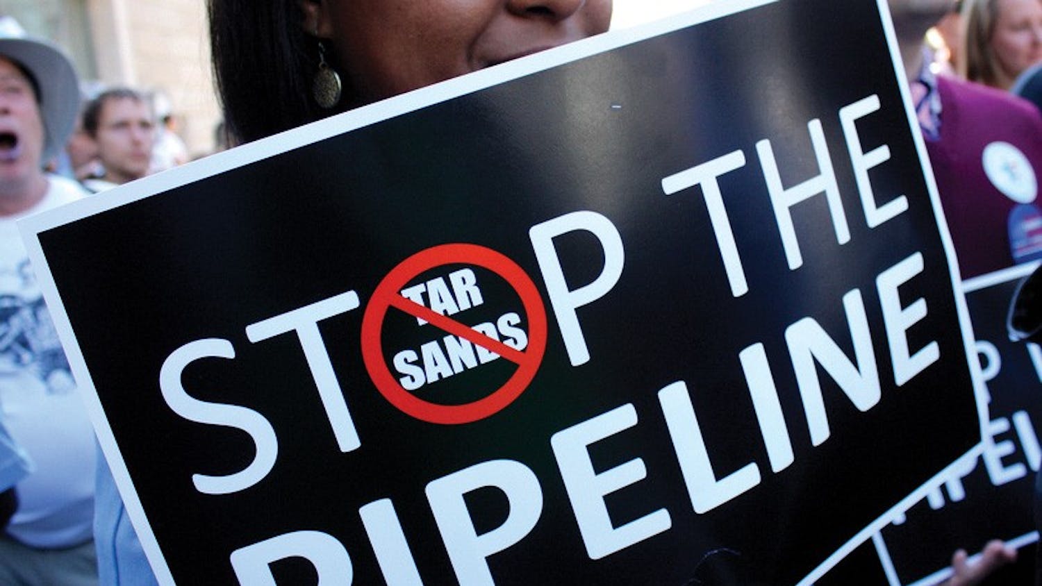 Natives at Penn members strongly oppose President Trump's executive order mandating the construction of the Dakota Access Pipeline.