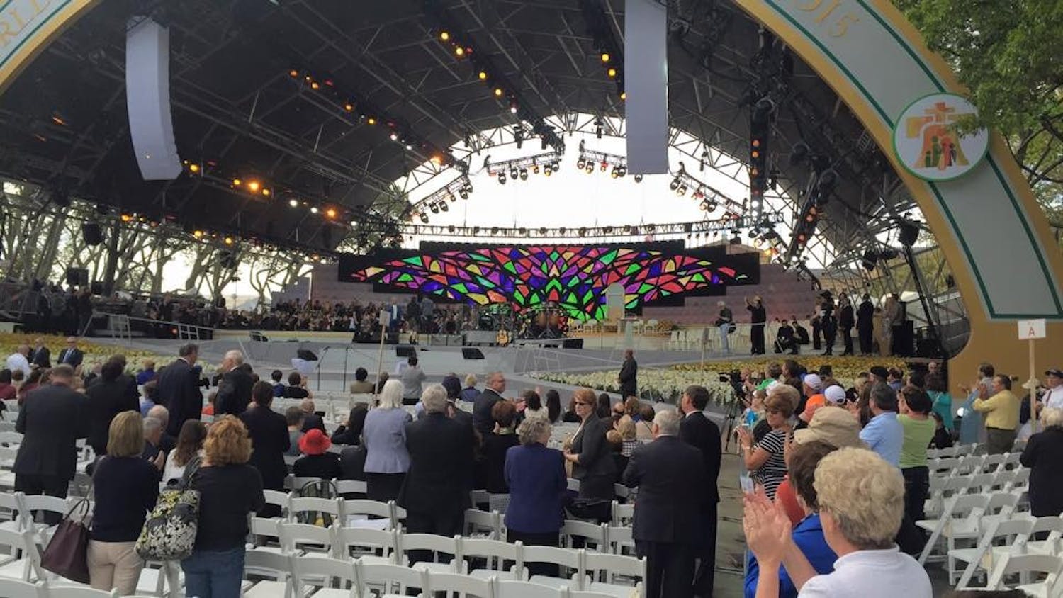 Picture of Festival of Families stage.
