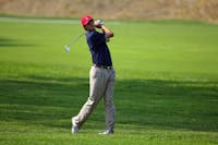 Penn women's golf meet Phillies' Shane Victorino on the links