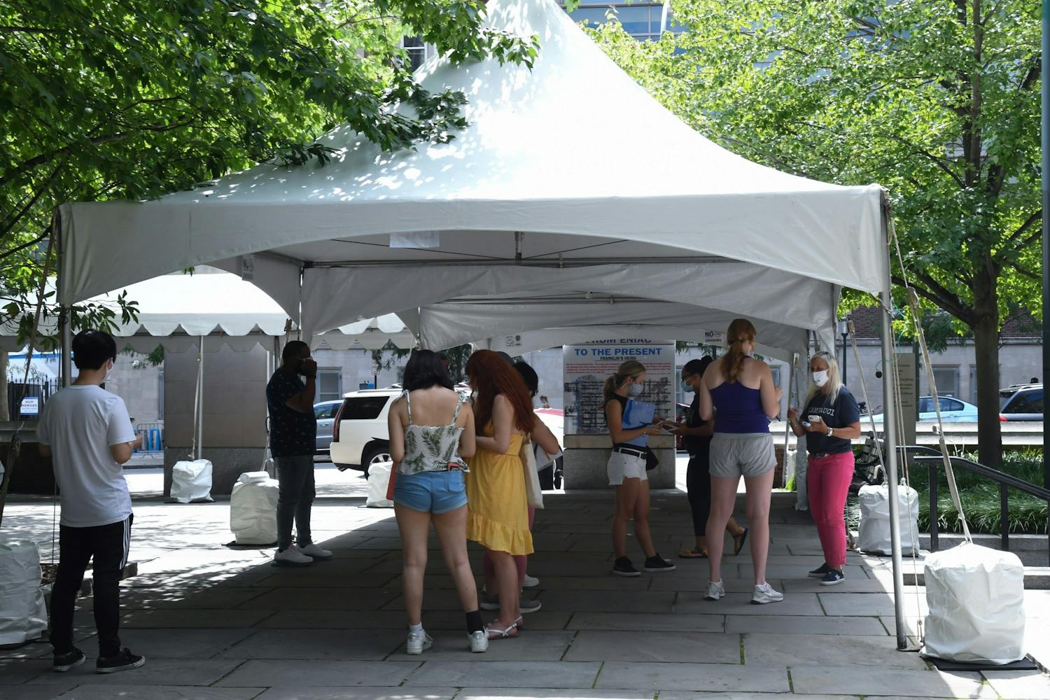 COVID-19 Testing Site Houston Hall Check-In.jpg