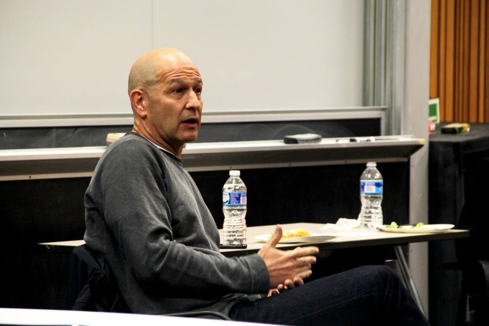 Bobby Turner, principal and CEO of Turner Impact Capital and 1984 Wharton graduate, spoke in a fireside chat to a group of Wharton students on Tuesday. 