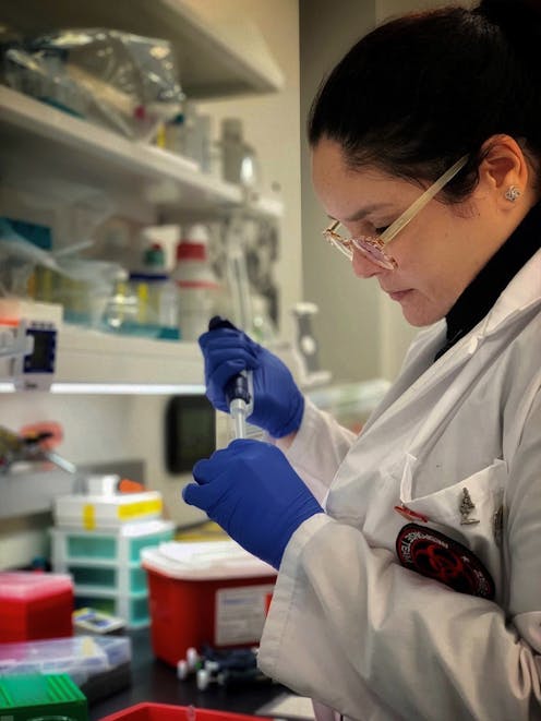 Xiomara_Weissman Lab Pipette Science Research Penn Medicine 