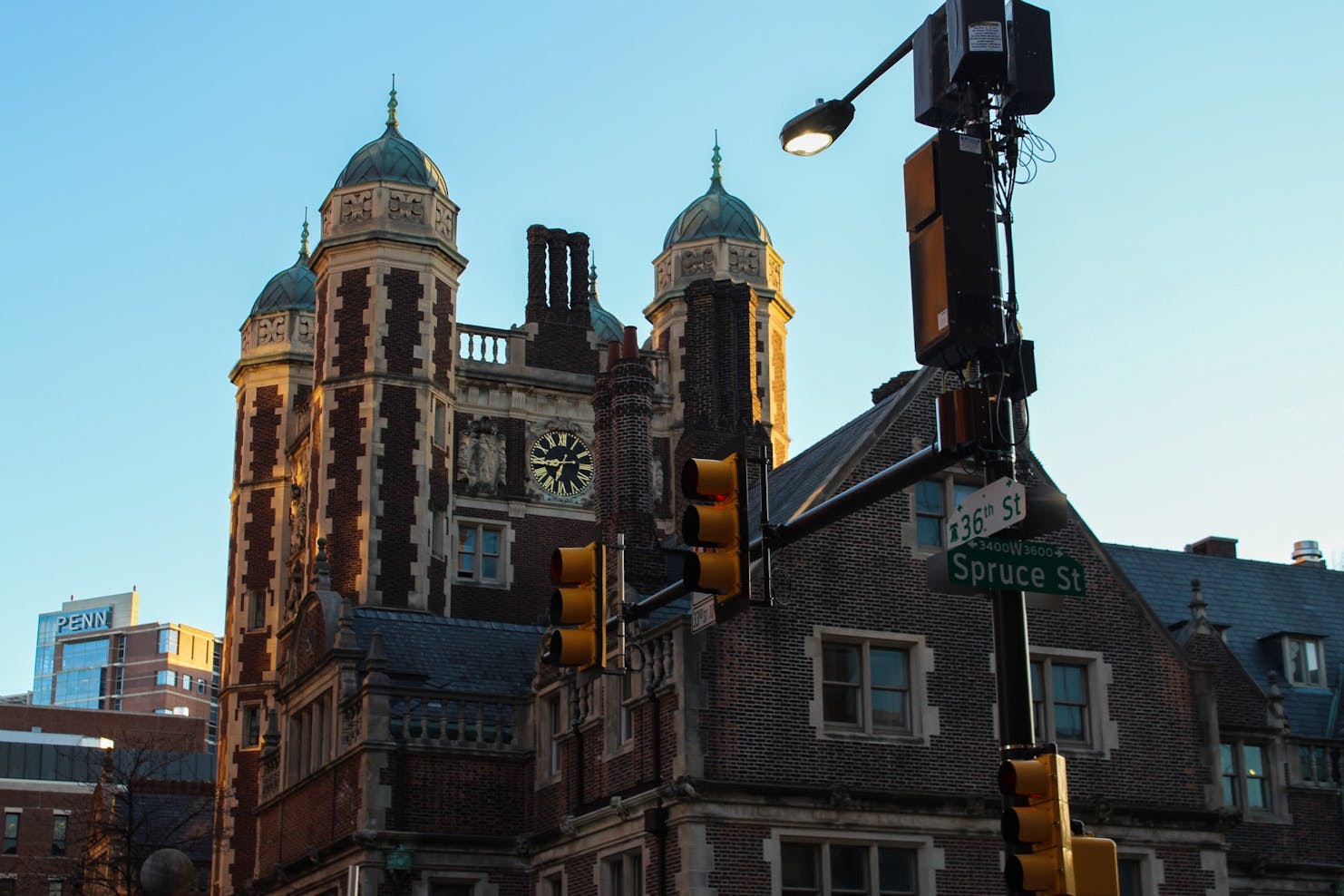 3-14-21 Quad Exterior 36th Spruce Sunny (Maya Pratt)