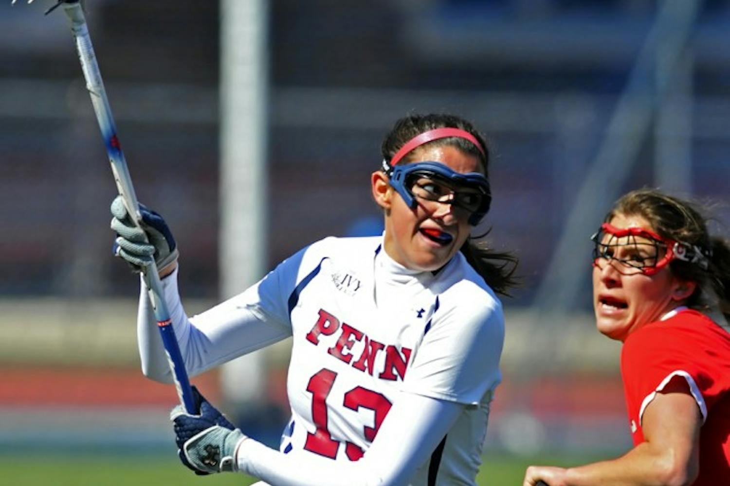 Quakers sprint past Big Red