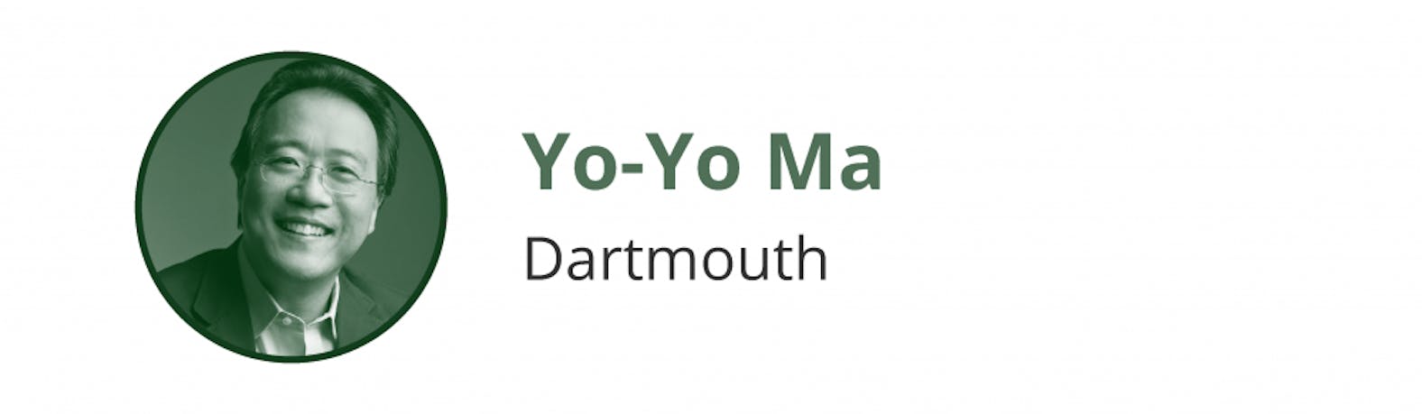 yo-yo ma dartmouth