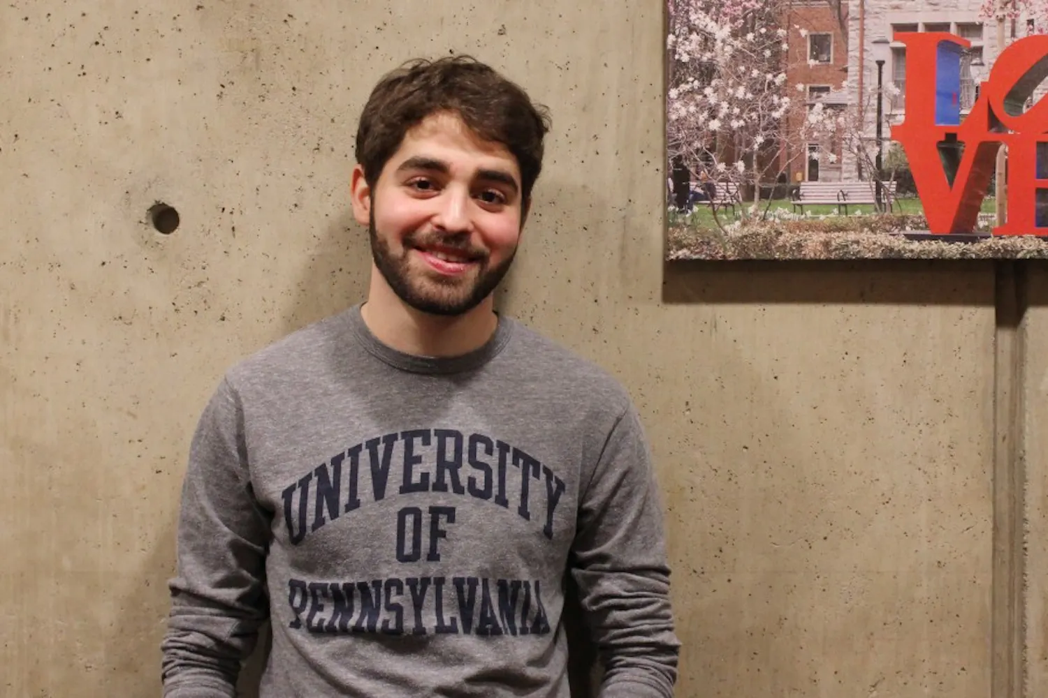 College junior Andrew Geigos is secretary of the UA and coaches a high school debate team.