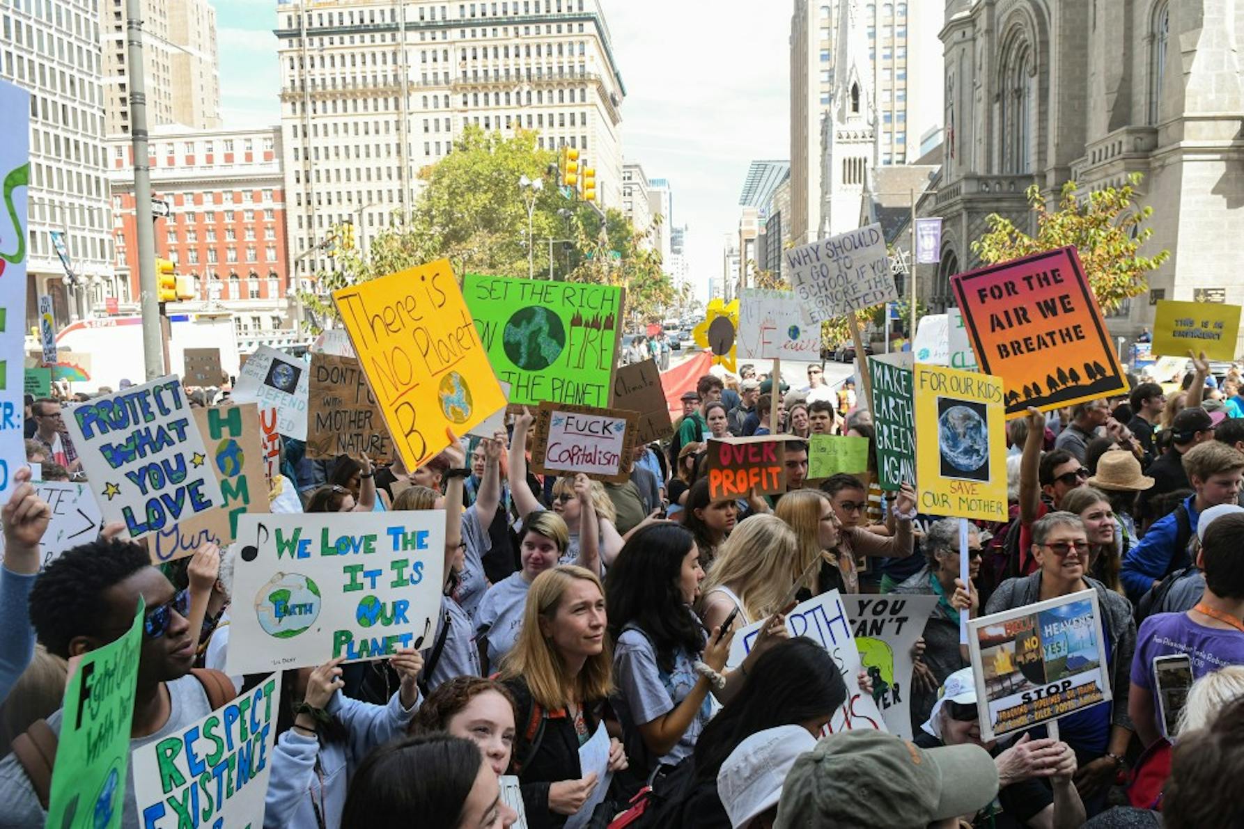 Climate Change Strike September 20 2019 Student Protest March by Eliud Vargas 004.jpg