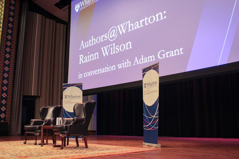 Adam Grant discusses new book at Authors@Wharton event with Angela Duckworth 