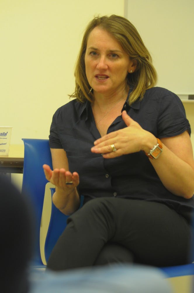 Alumna playwright discusses theater, gender