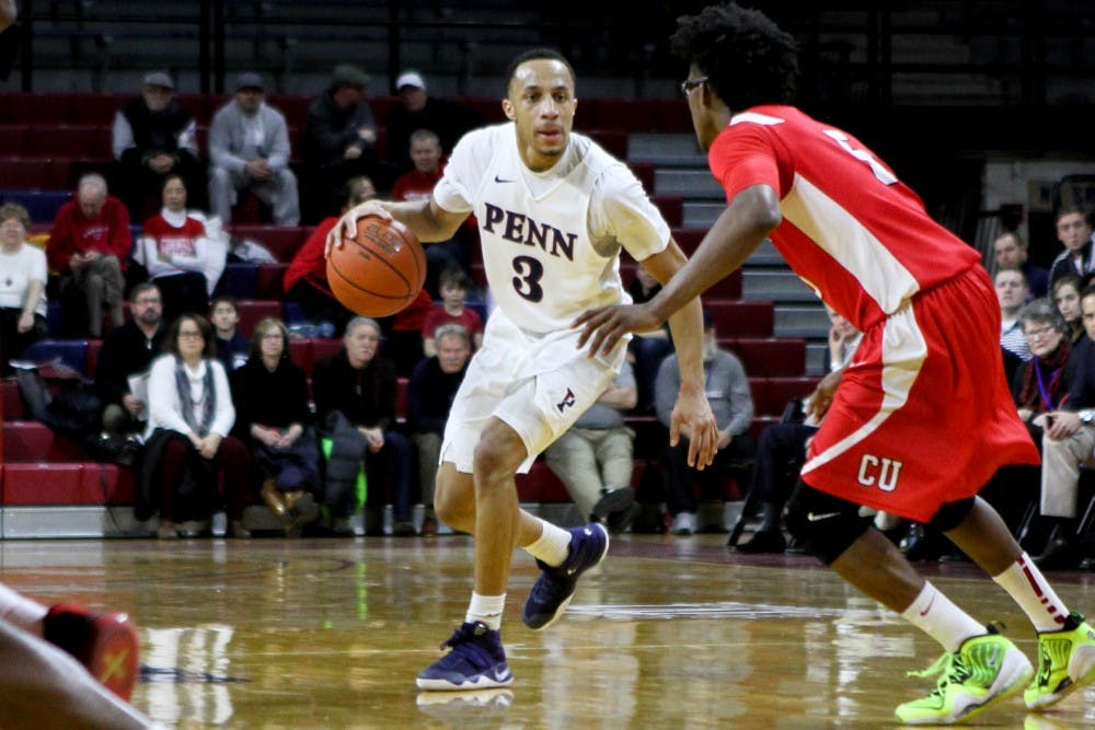 Sophomore guard Darnell Foreman was one of five Penn basketball players in double digits against Cornell on Friday, logging 13 points on the night.