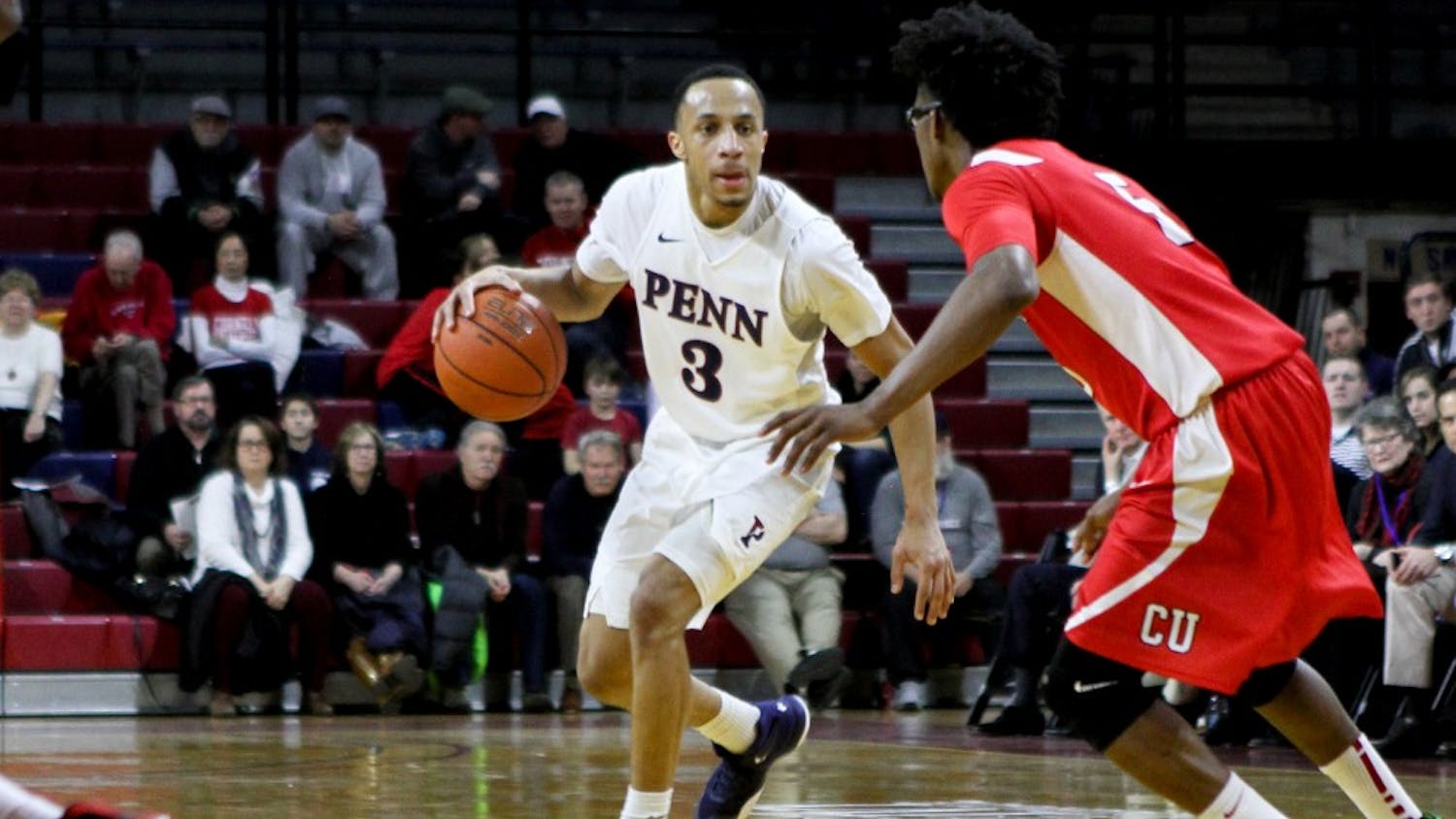 Sophomore guard Darnell Foreman was one of five Penn basketball players in double digits against Cornell on Friday, logging 13 points on the night.