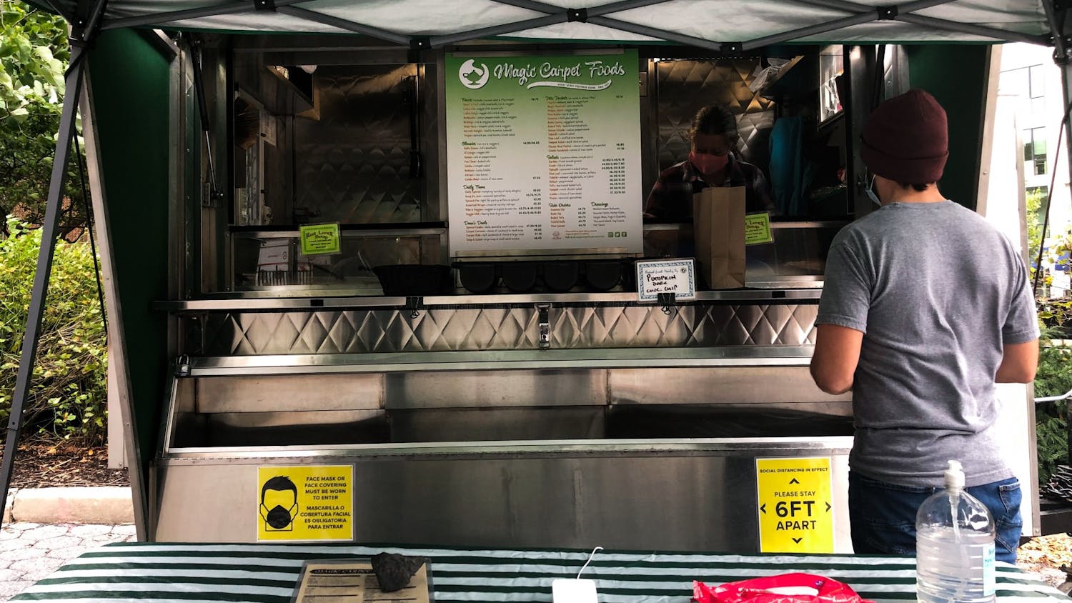 4-1-21 Magic Carpet Food Truck Covid Mask (Sukhmani Kaur)