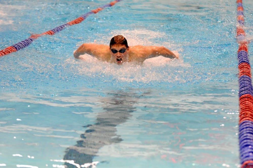 Penn Swimming defeats UConn at Scheer Pool Saturday, November 10