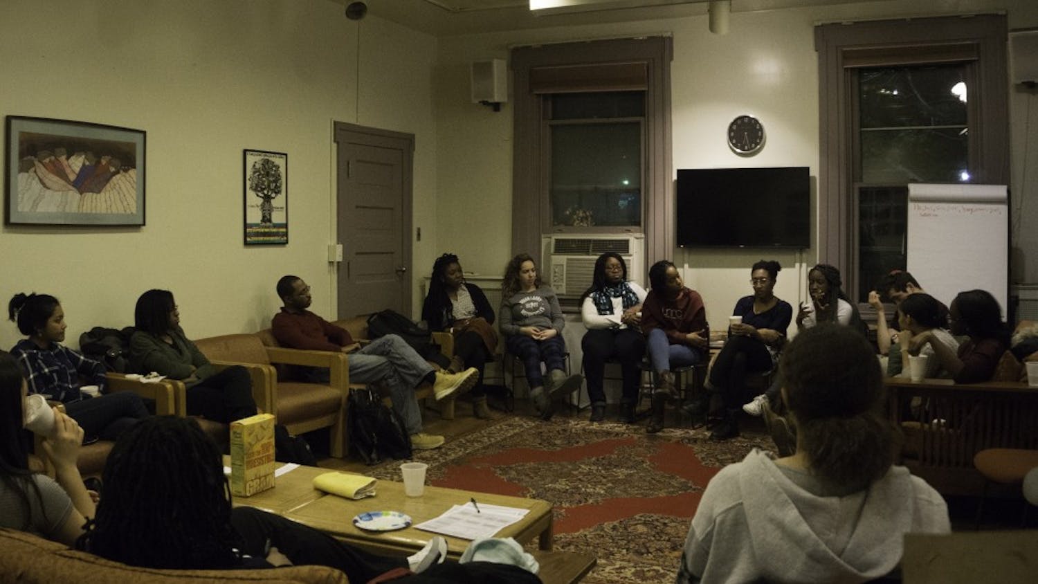 Students reflected on race-related issues crucial to presidential campaigns and discussed the importance of the minorities' vote.