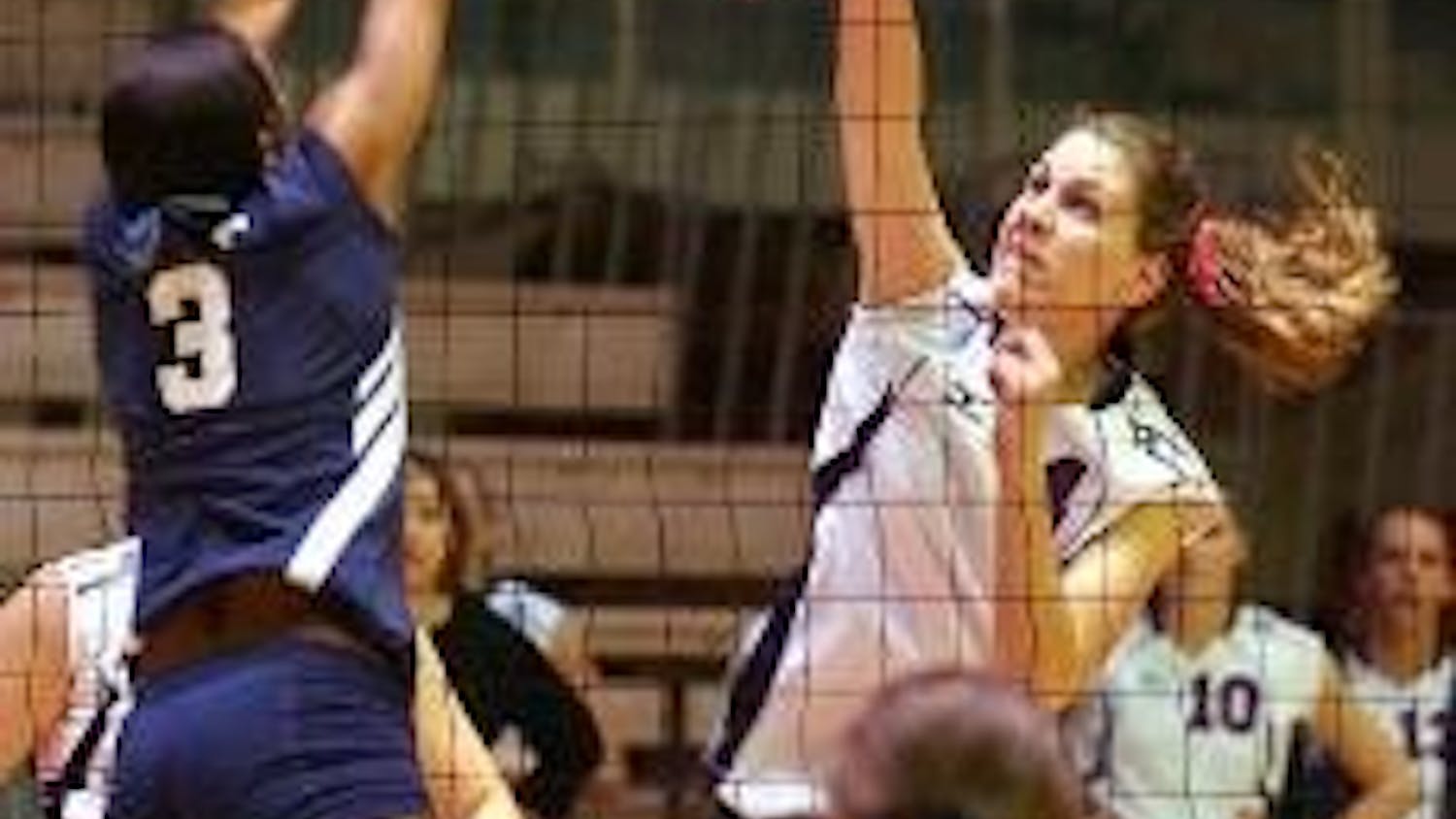 Volleyball: Penn rides home crowd to one win out of two