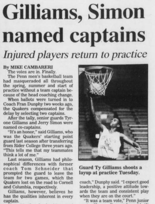 Tyrone Gilliams 1989