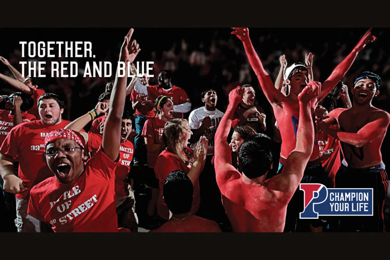 The new slogan of Penn Athletics, Champion Your Life, was officially unveiled Wednesday to coincide with National Athlete Appreciation Day.