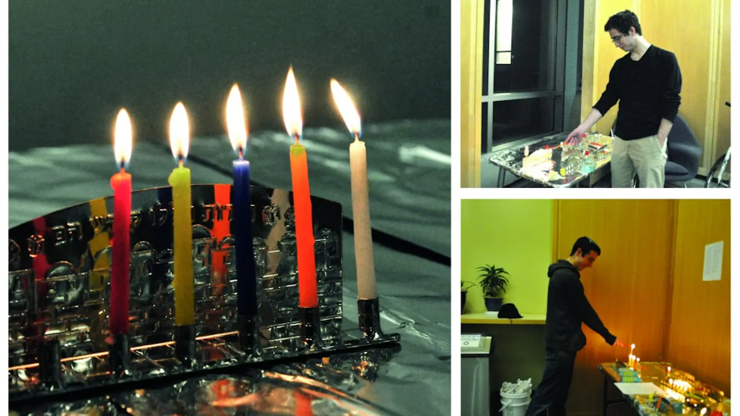 Menorah Lighting at Hill and Quad