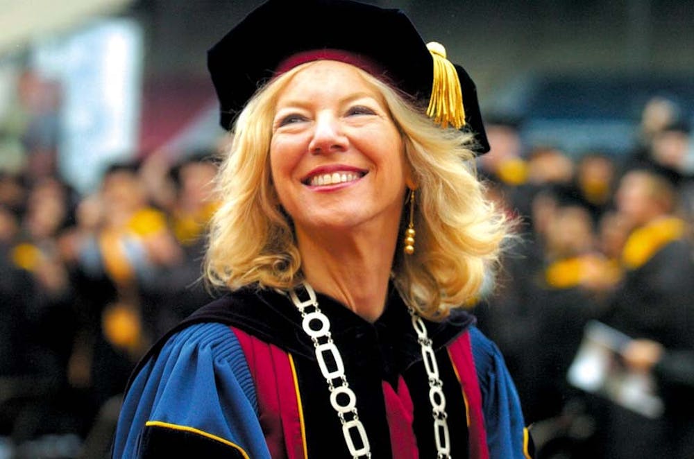 Engineering and AS Commencement 2006

amy gutmann