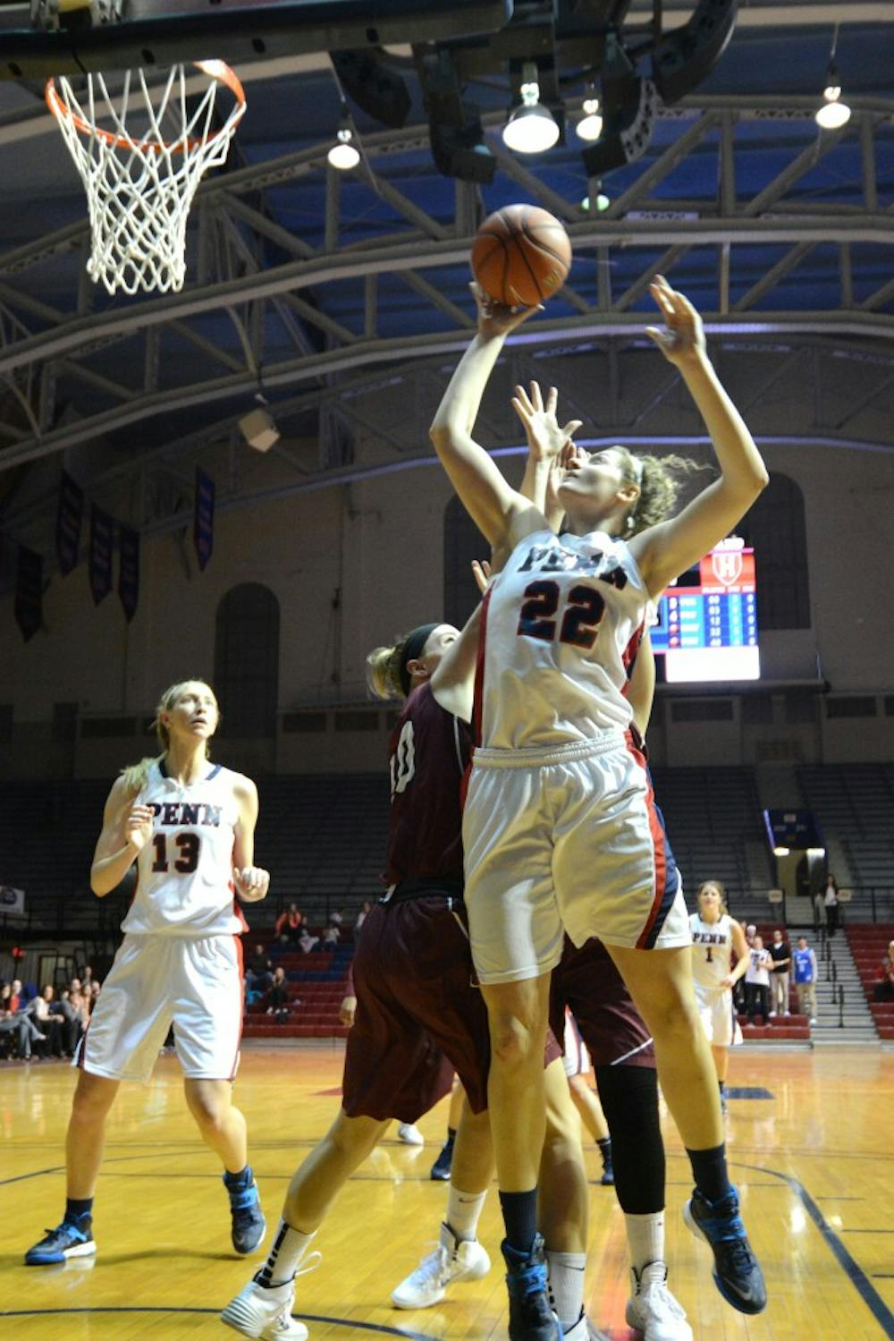 Penn women's basketball defeats Harvard 