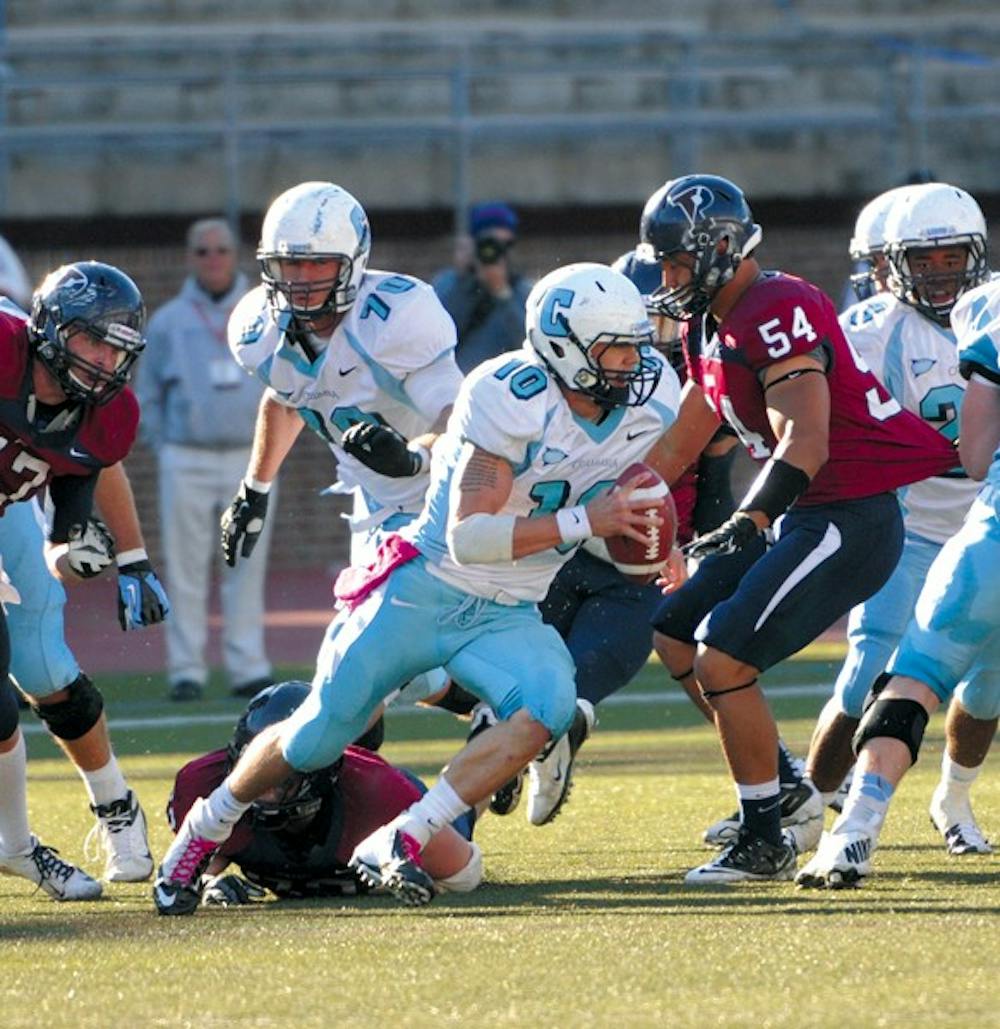 Football beats Columbia at Franklin Field, 24-20, in a game with an exciting 4th quarter