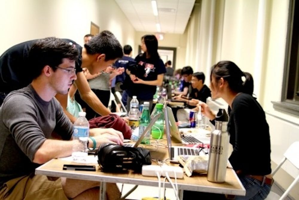 PennApps, the largest collegiate hackathon in the country, returns to Penn Campus this year for its thirteenth reiteration. A new Hacker Guru mentorship program focuses on PennApps opportunity to learn. | DP File Photo