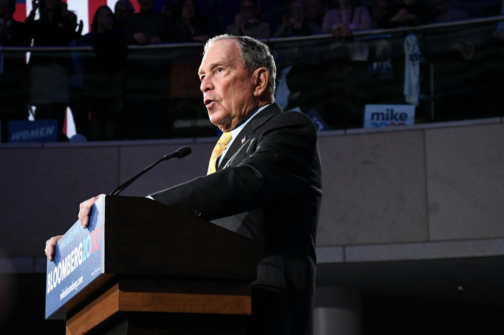 Michael Bloomberg Rally