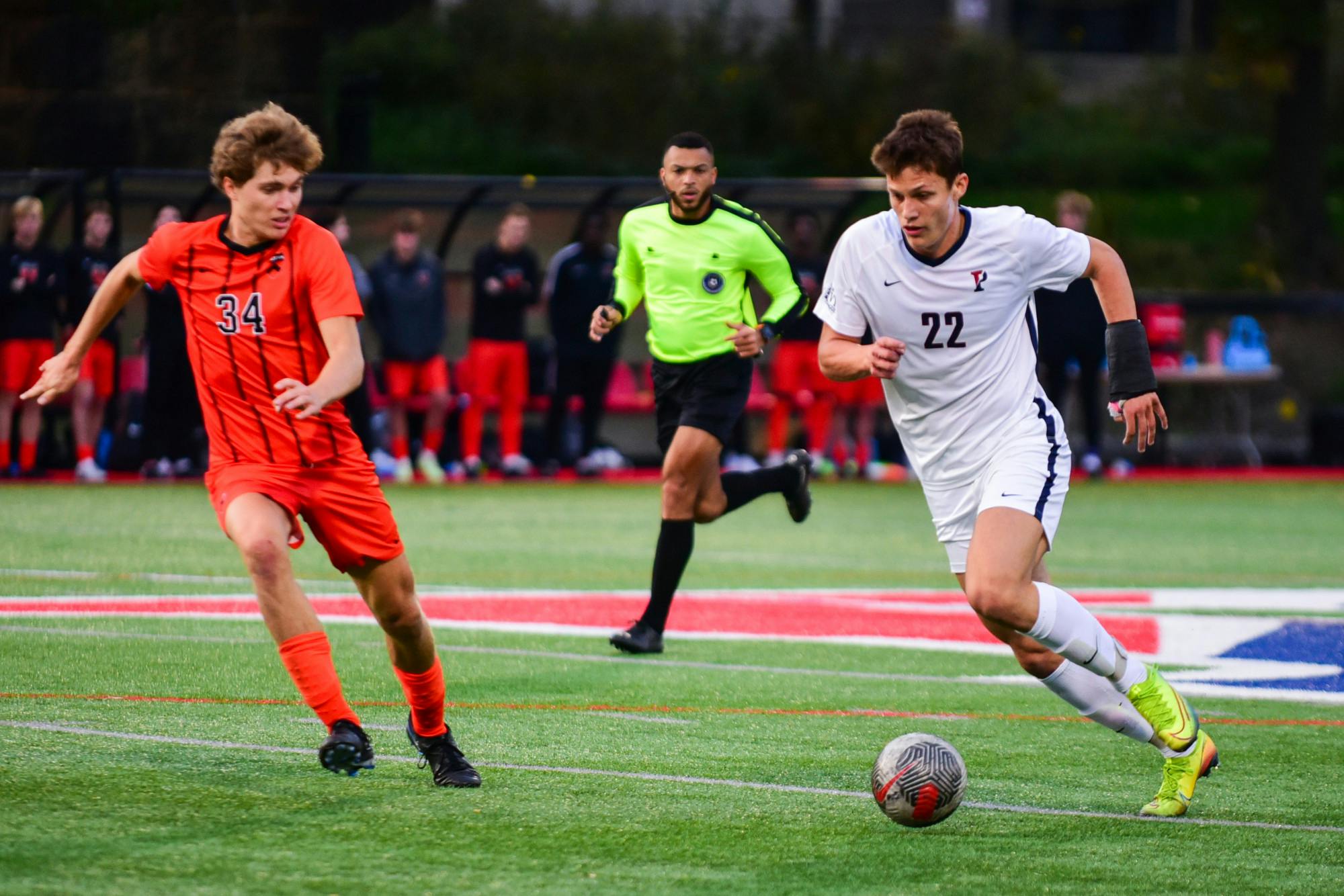 11-04-23 Men's Soccer vs Princeton Stas Korzeniowski (Chenyao Liu).jpg