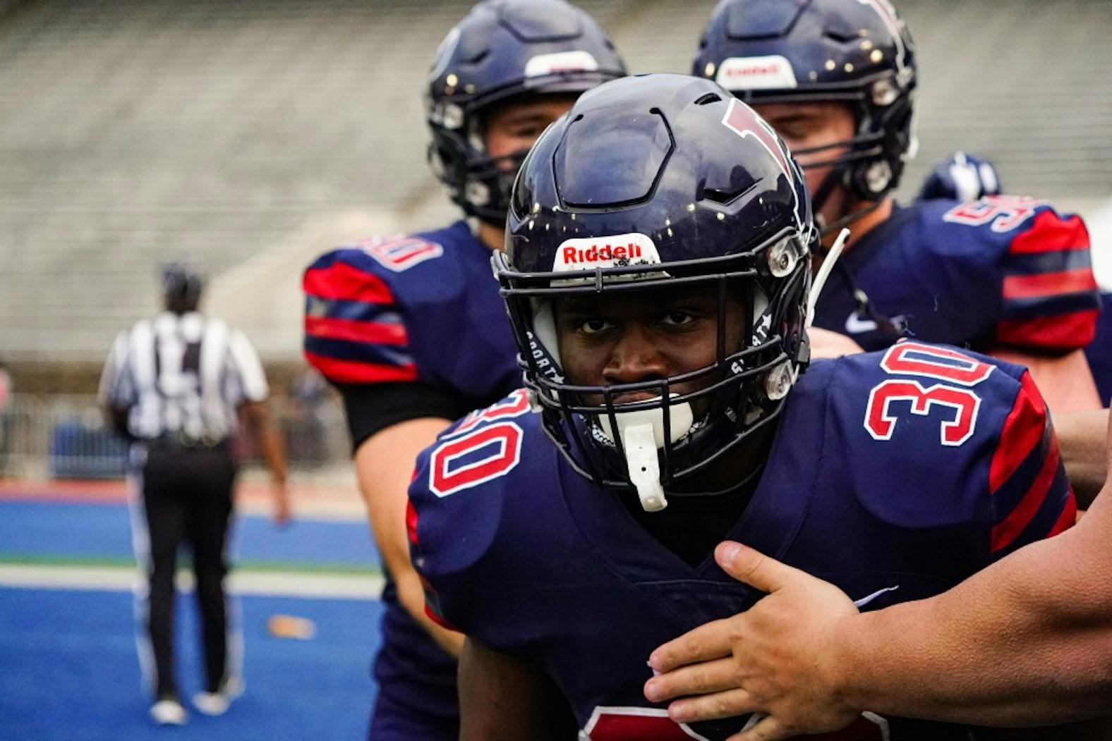 Football vs. Lehigh Karekin (KK) Brooks September 22 2018.jpg