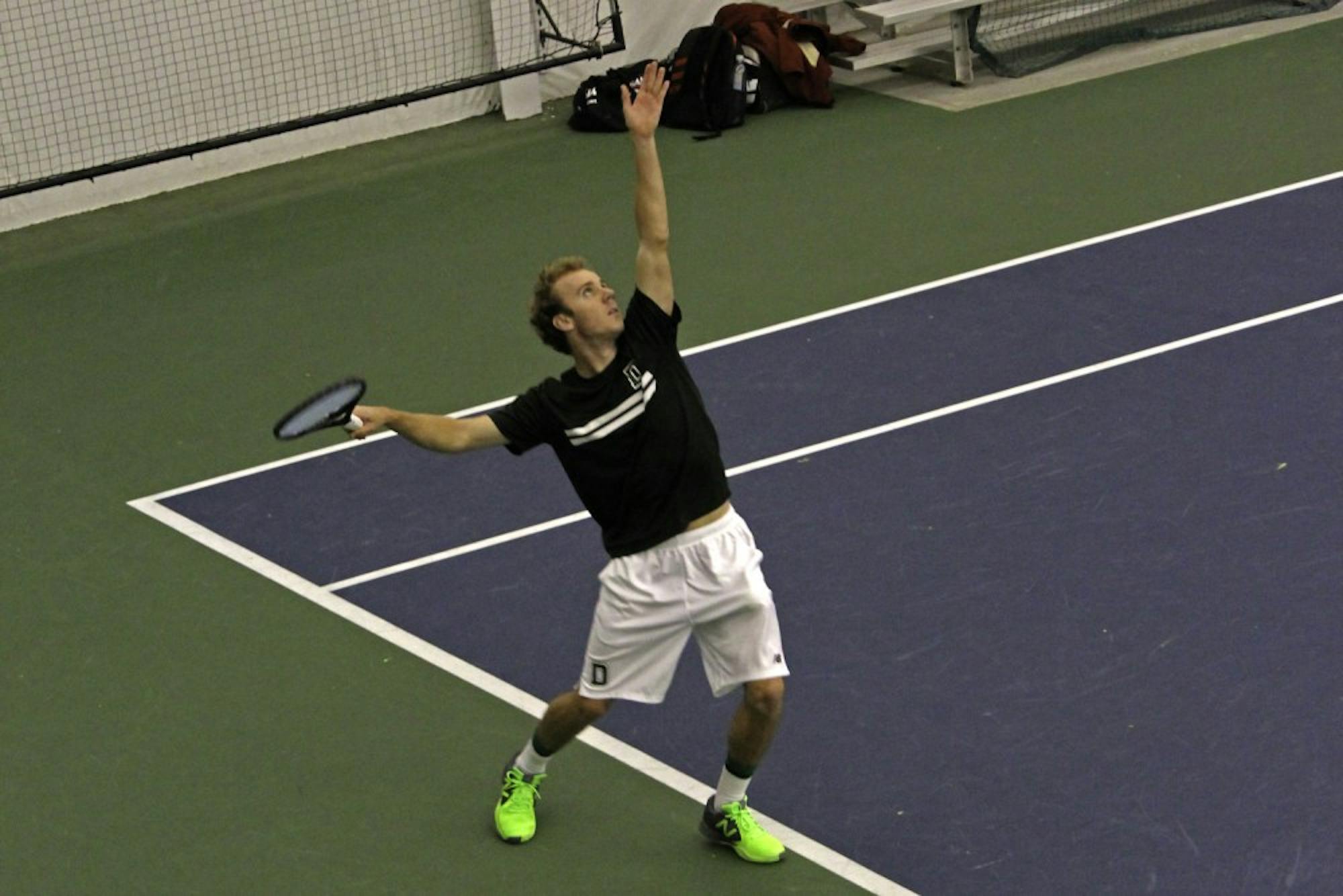 The men’s tennis team beat Denver, but lost a tight 4-3 match to Indiana.