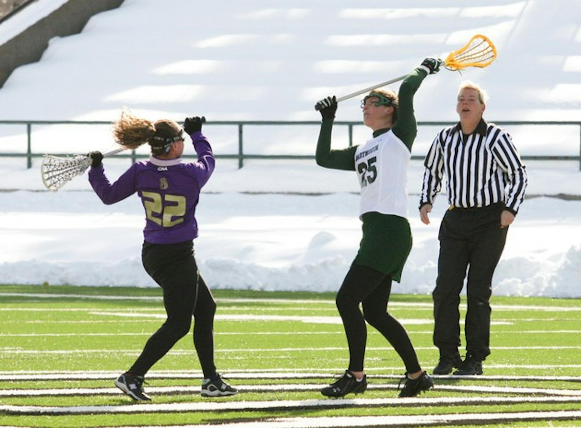 After a 18-5 loss to Syracuse in its first game of the 2008 season, the women's lacrosse team is now 2-1 and has momentum after a key win over No. 12 James Madison on Memorial Field.