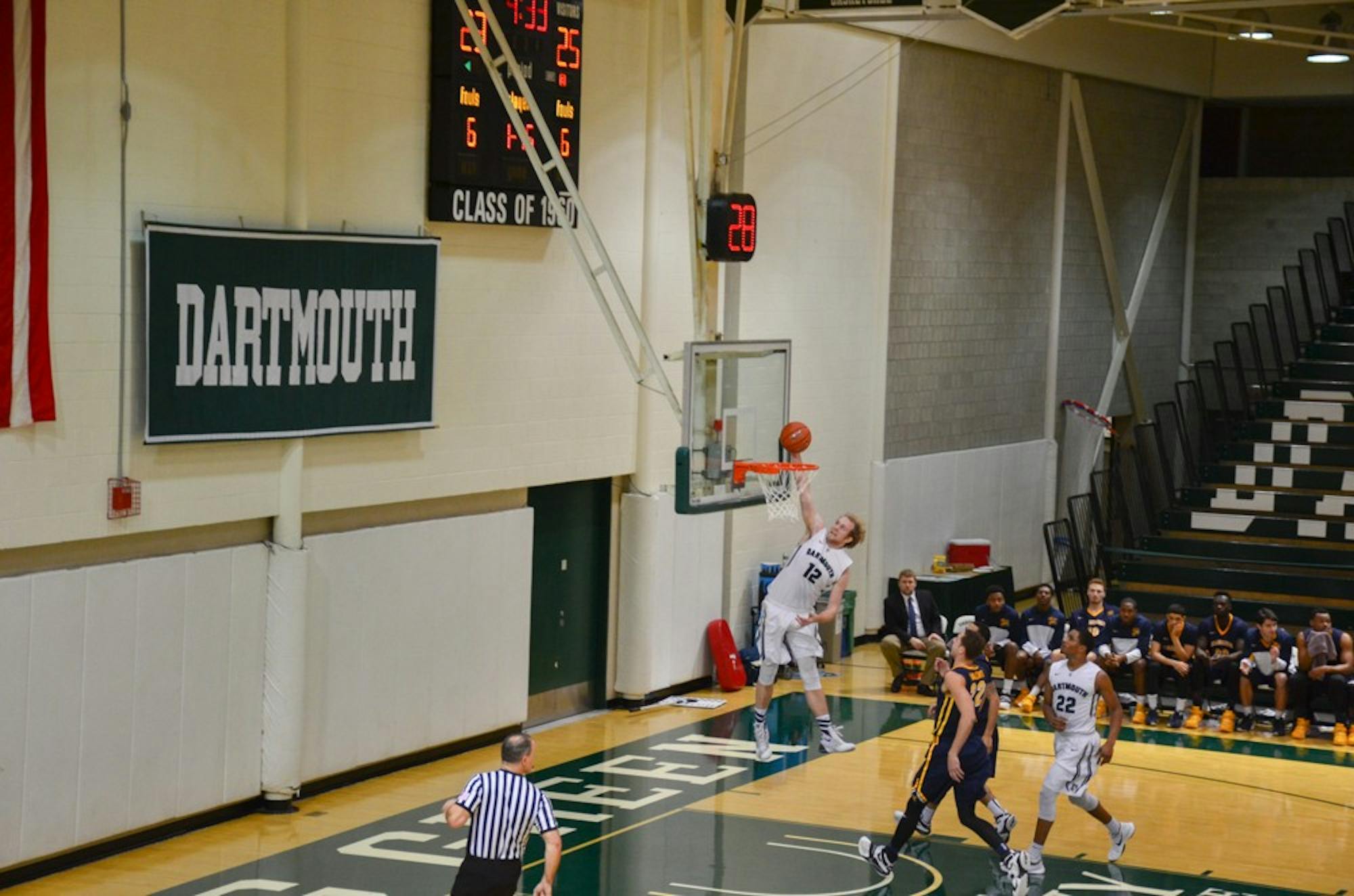 Dartmouth men's basketball played at home against Canisius Tuesday night