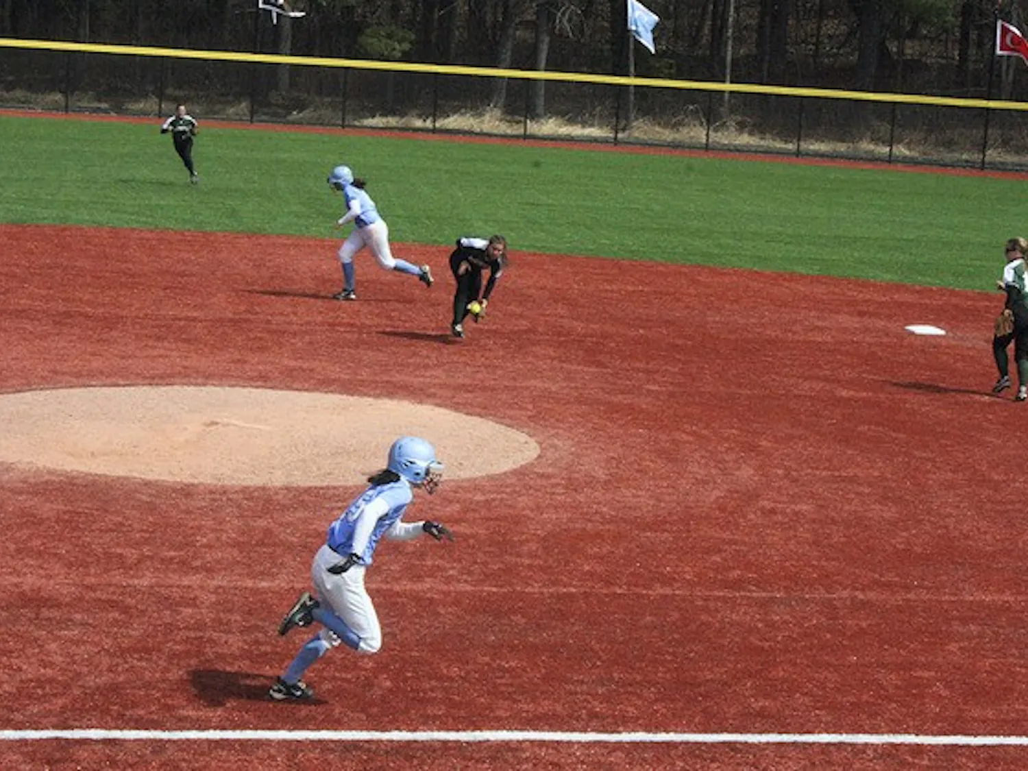The Dartmouth softball team finished its season in second place in the Ivy League's North Division.