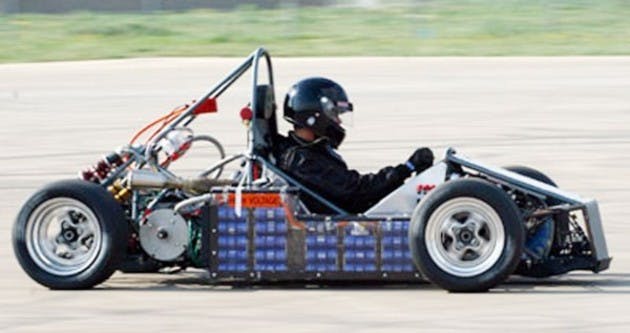 The Formula Hybrid Competition, started by students at Thayer School of Engineering, will only admit cars with gas-electric hybrid drive trains.