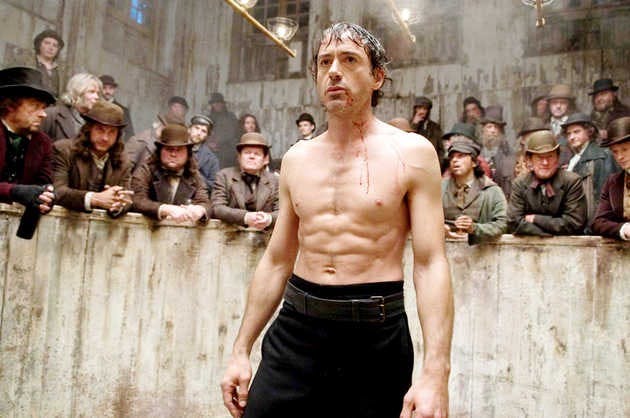 Guy Ritchie's refashioning of Sherlock Holmes, which favors the detective's six-pack over his signature deerstalker hat and magnifying glass, is refreshing if a bit surprising at first.