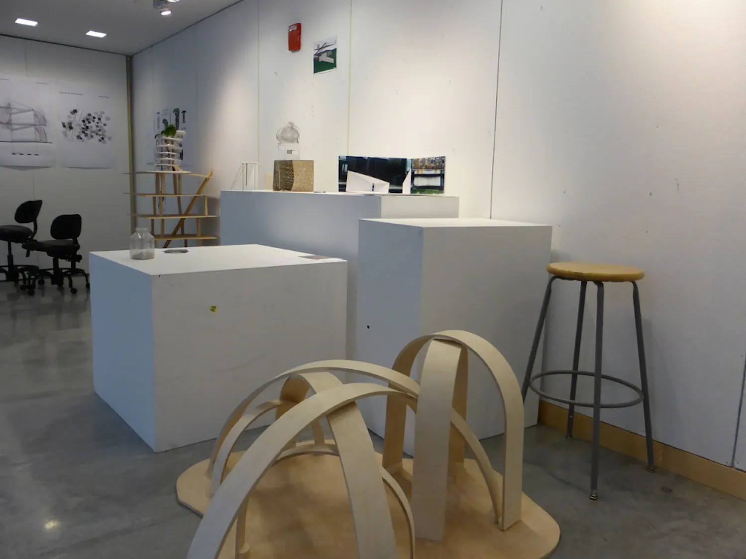 The architecture studio includes a computer lab and hands-on studio.