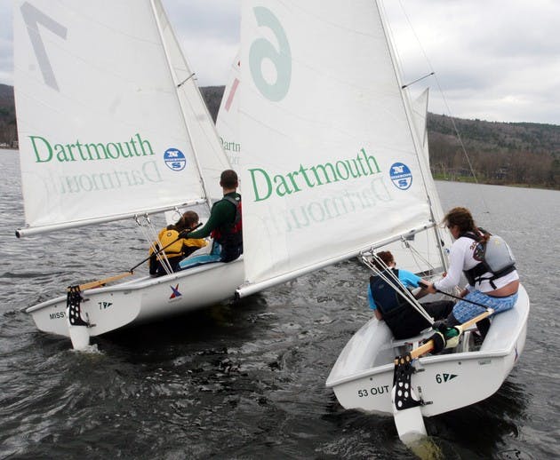 Dartmouth sailing placed third at the USCGA Alumni Bowl this weekend