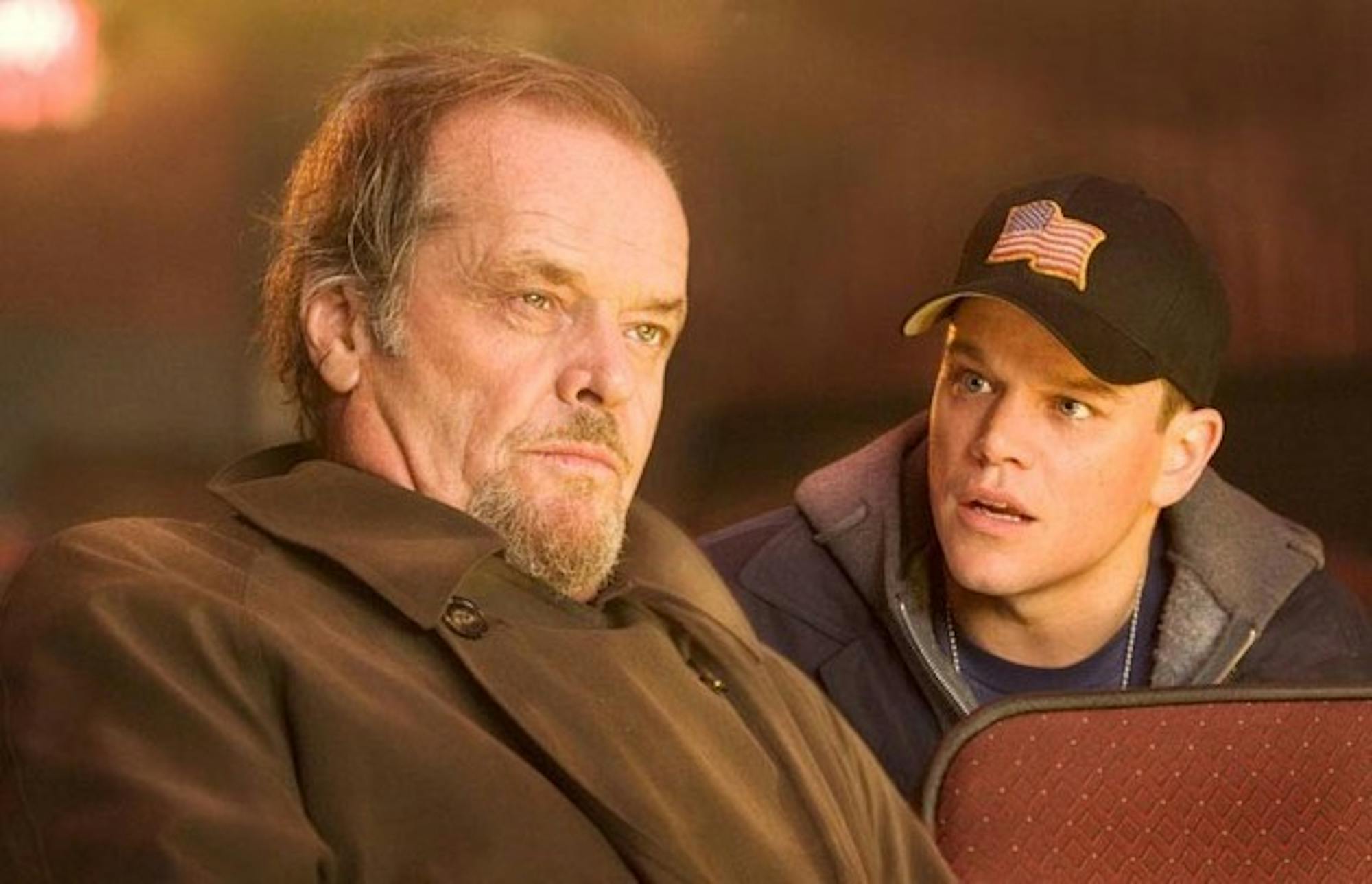 Jack Nicholson and Matt Damon star in Martin Scorsese's latest gritty urban crime drama, 